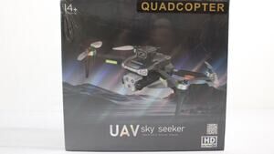 DMES P19 Sky Seeker 2.4G UAV Drone HD Camera Obstacle Avoidance 2 Batteries NEW